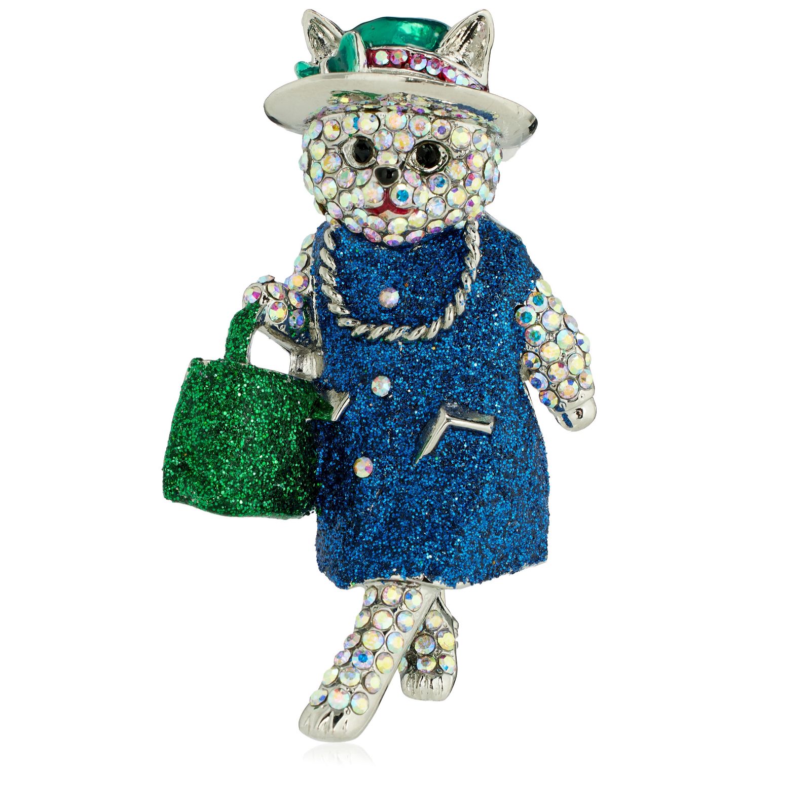 Butler & Wilson Little Lady Cat Brooch