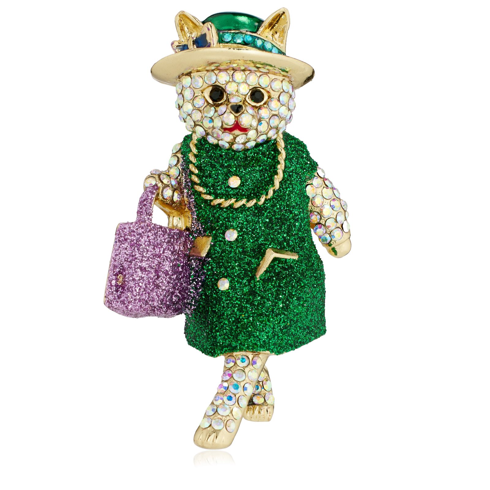 Butler & Wilson Little Lady Cat Brooch