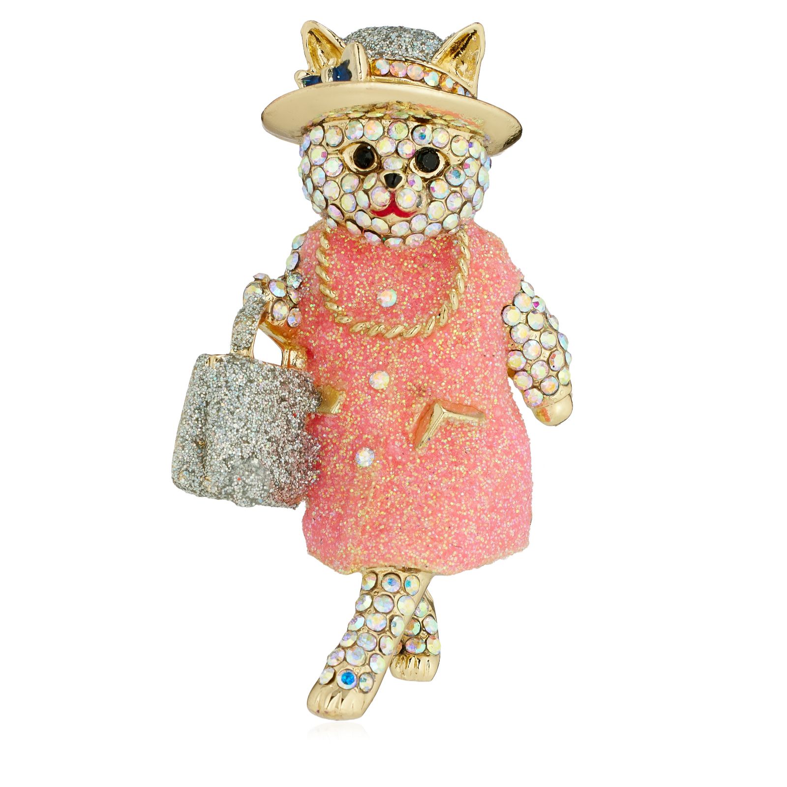Butler & Wilson Little Lady Cat Brooch