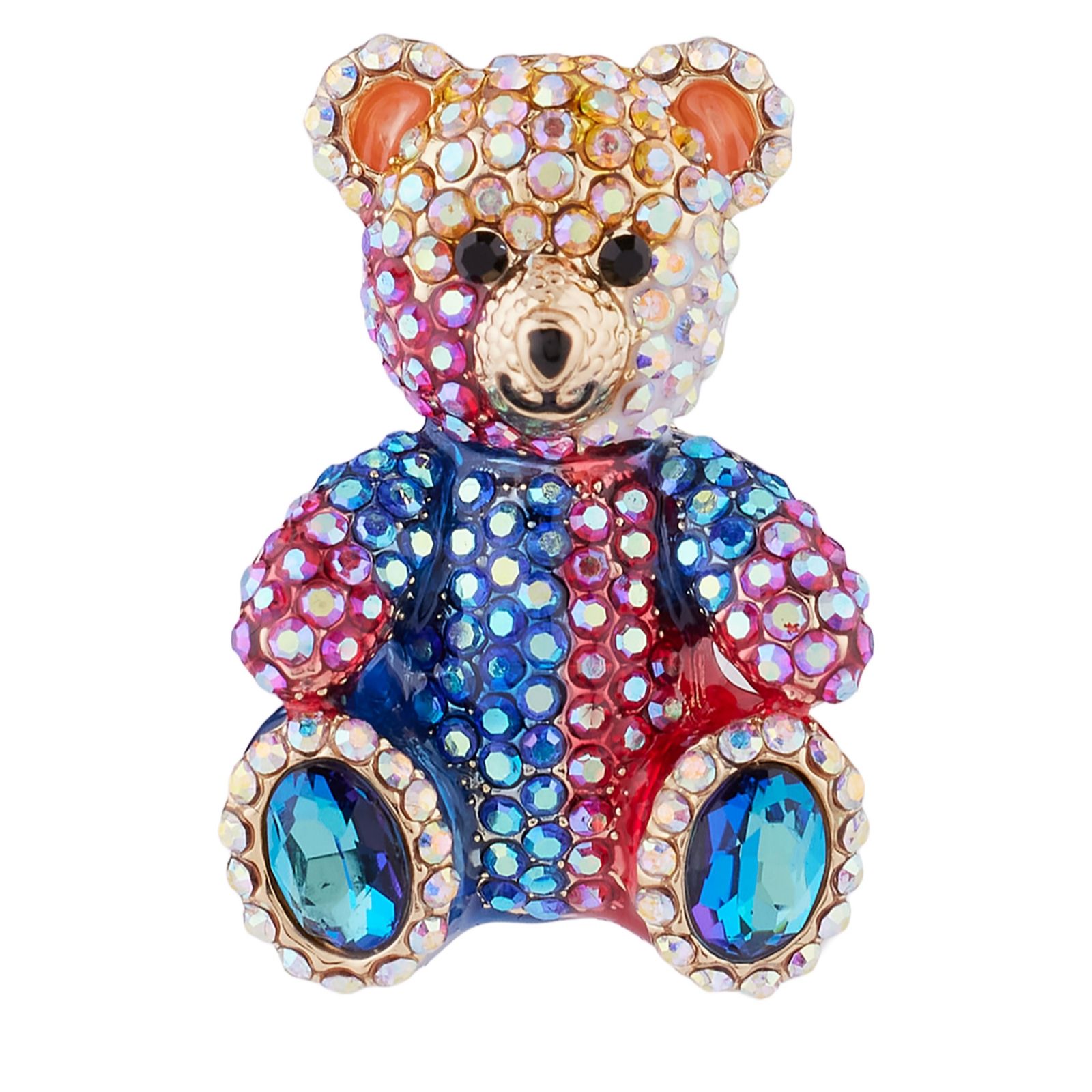 Butler & Wilson Teddy Bear Clutch Pin