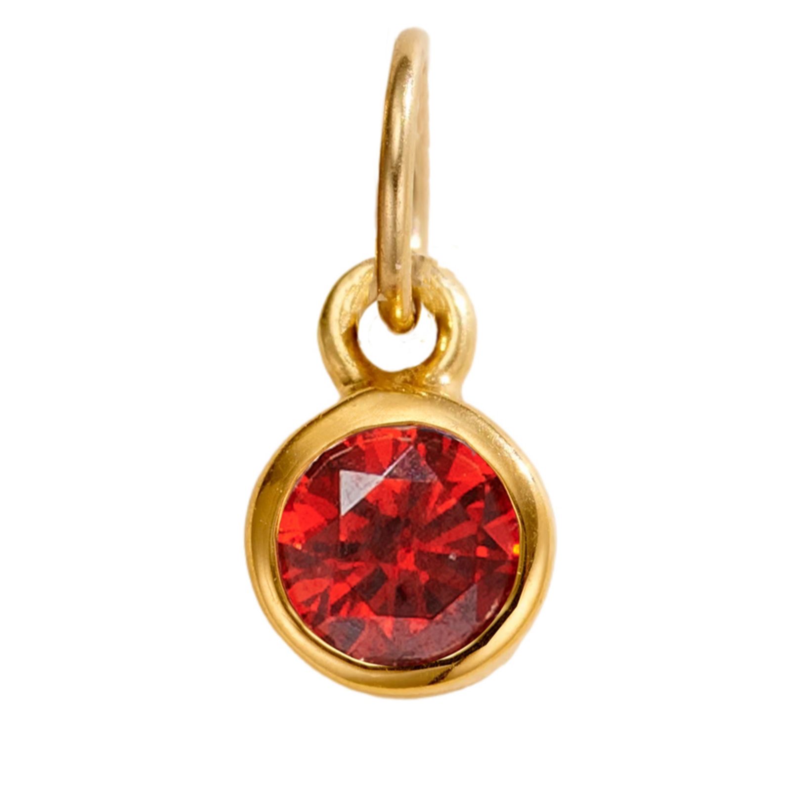 Posh Totty Designs Personalised Birthstone & Initial Charm Bracelet