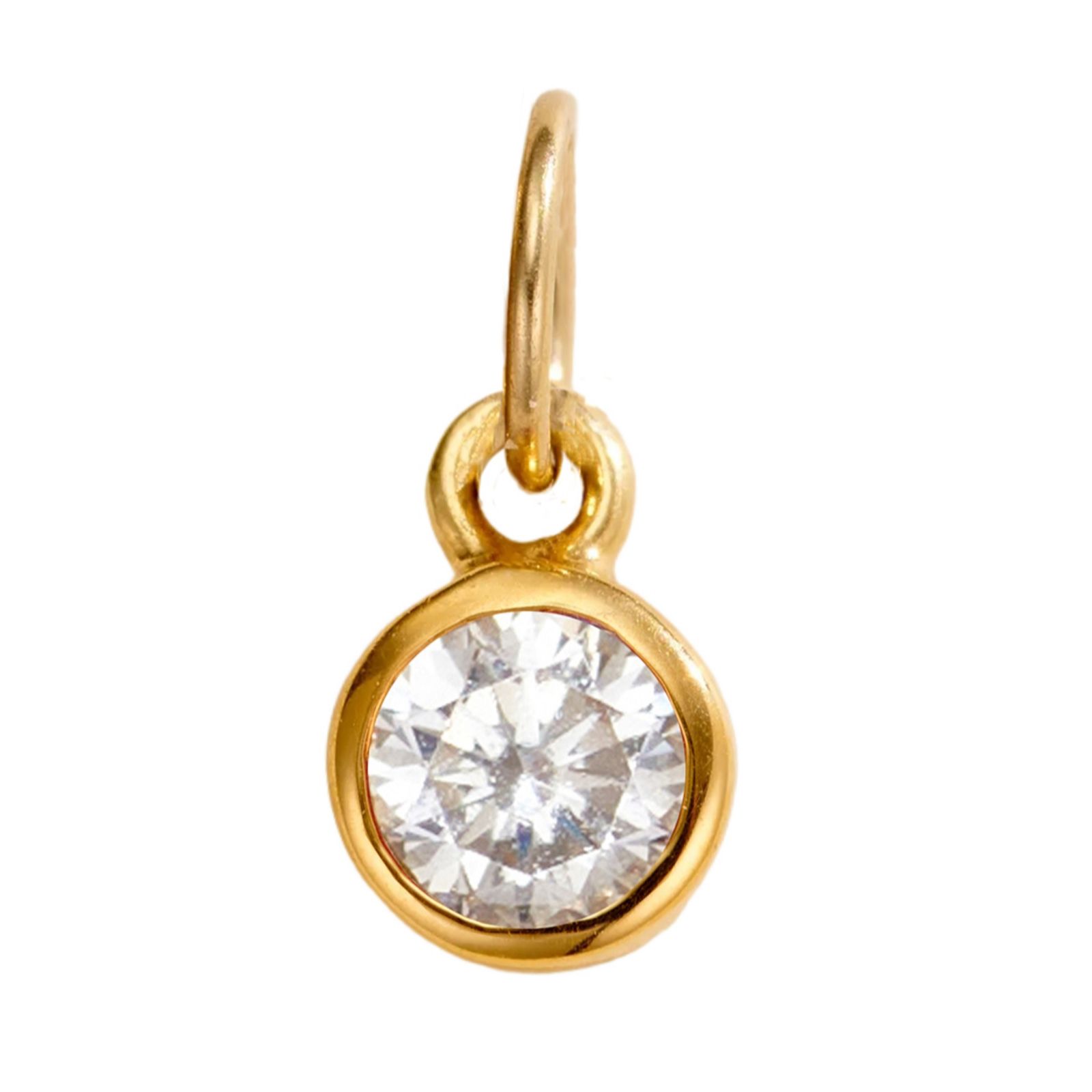 Posh Totty Designs Personalised Birthstone & Initial Charm Bracelet