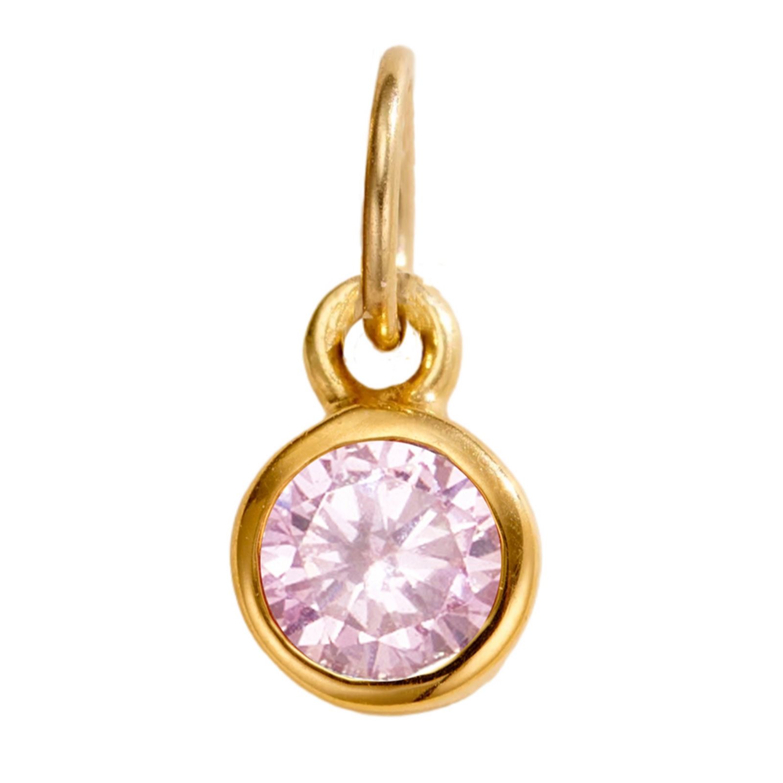 Posh Totty Designs Personalised Birthstone & Initial Charm Bracelet