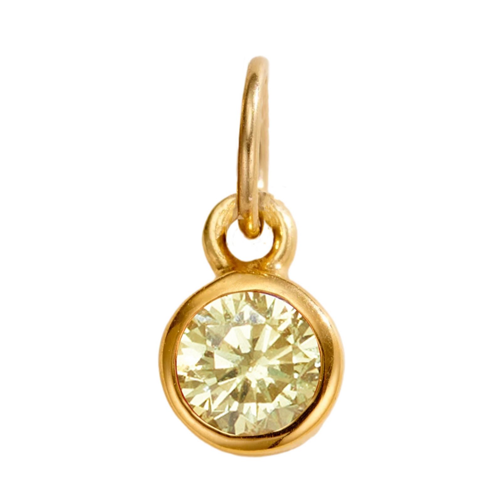 Posh Totty Designs Personalised Birthstone & Initial Charm Bracelet