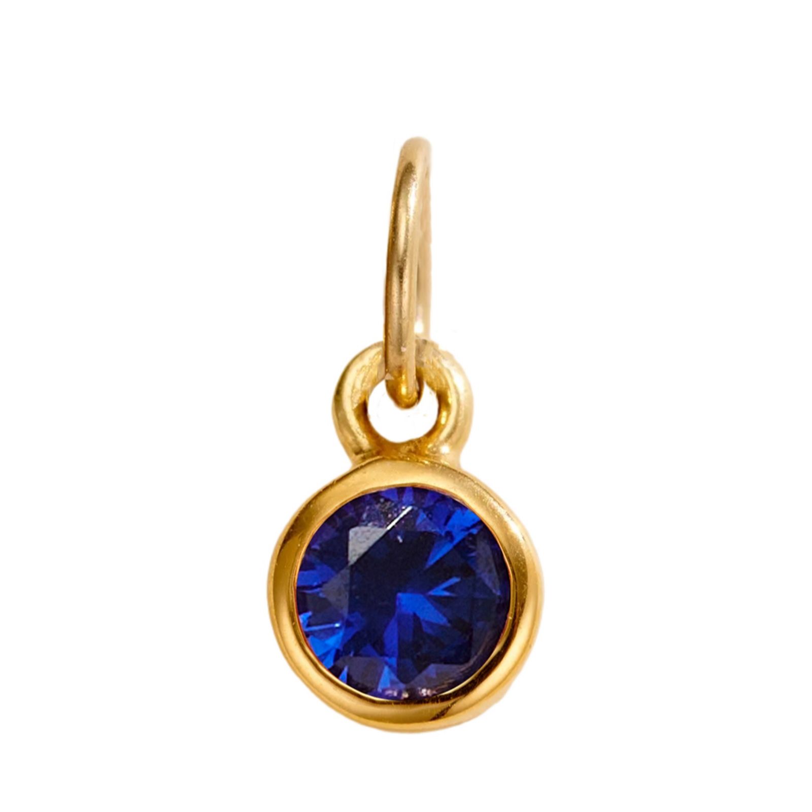 Posh Totty Designs Personalised Birthstone & Initial Charm Bracelet