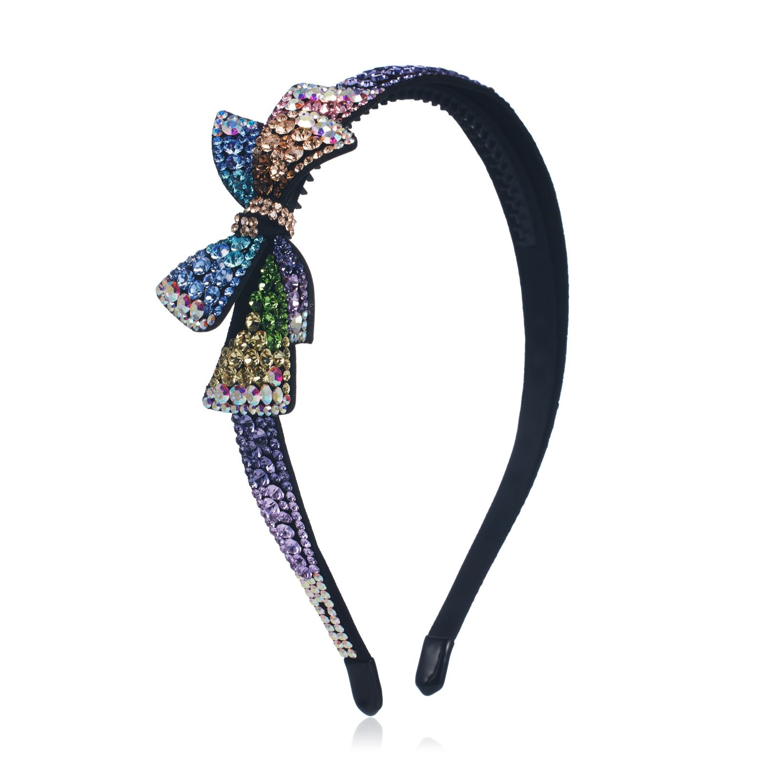 Butler & Wilson Crystal Pointed Bow Headband