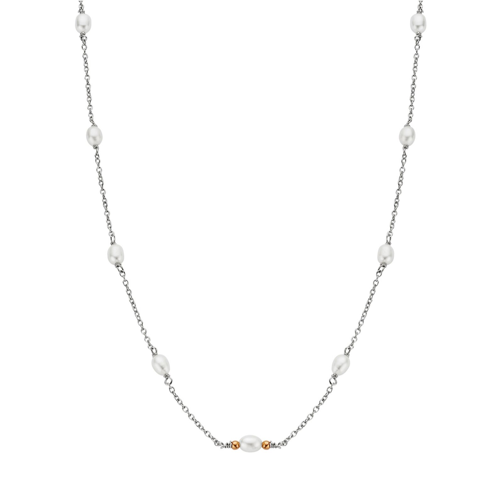 Clogau Nature's Wonder Sterling Silver Beachcomber Choker with Pearls