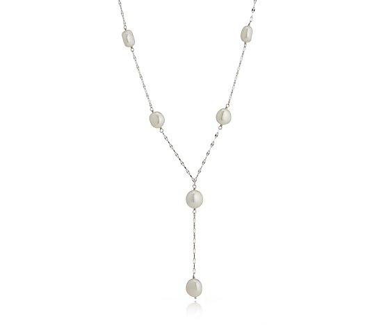 Lara Pearl Cultured Baroque Pearl 45cm Necklace Sterling Silver