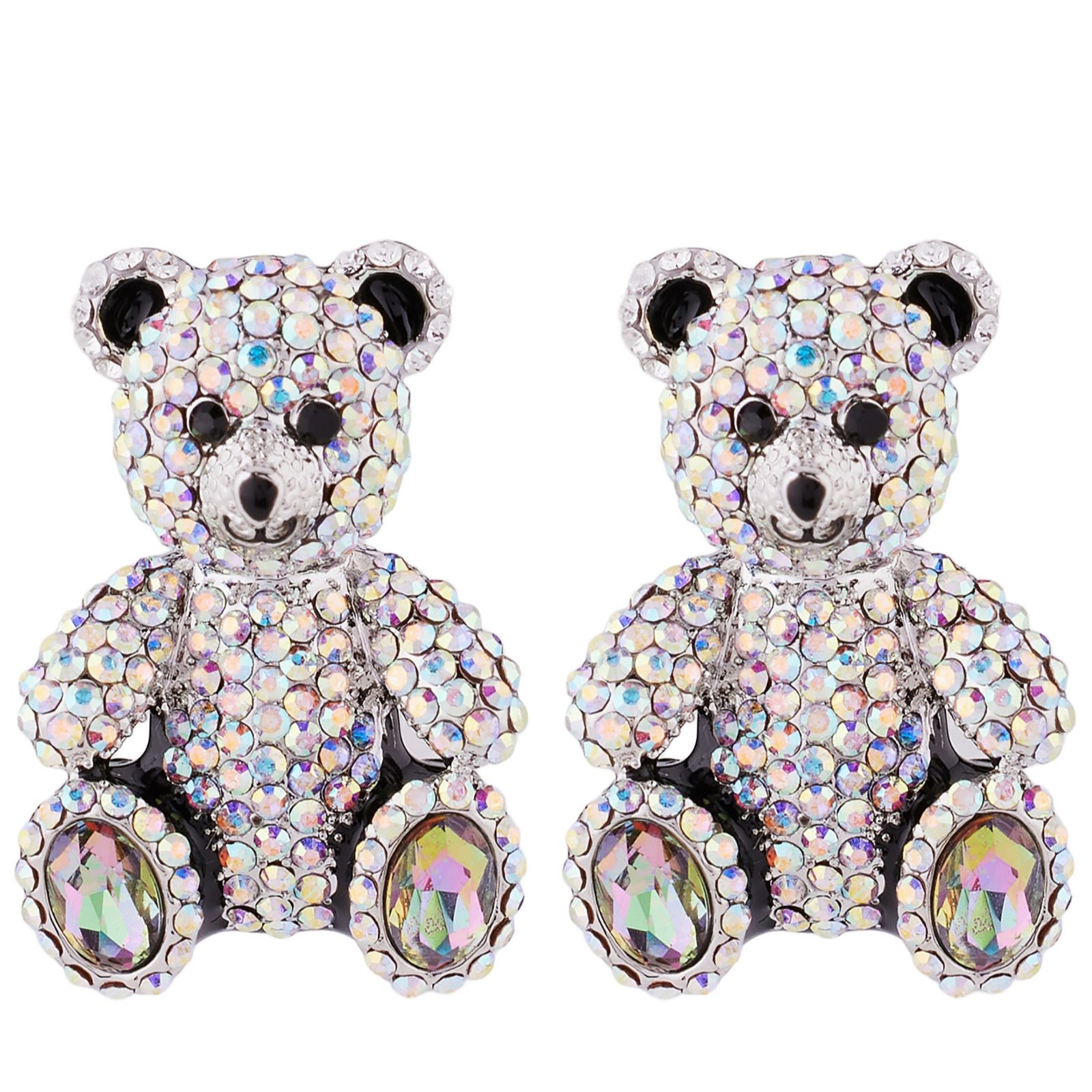 Butler & Wilson Teddy Bear Earrings