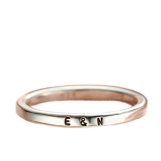 Posh Totty Personalised Stacker Rings