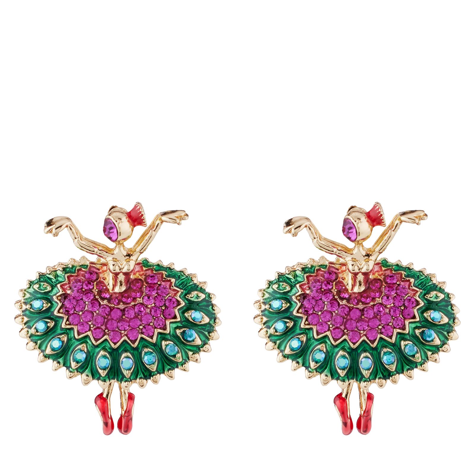 Butler & Wilson Ballerina Earrings