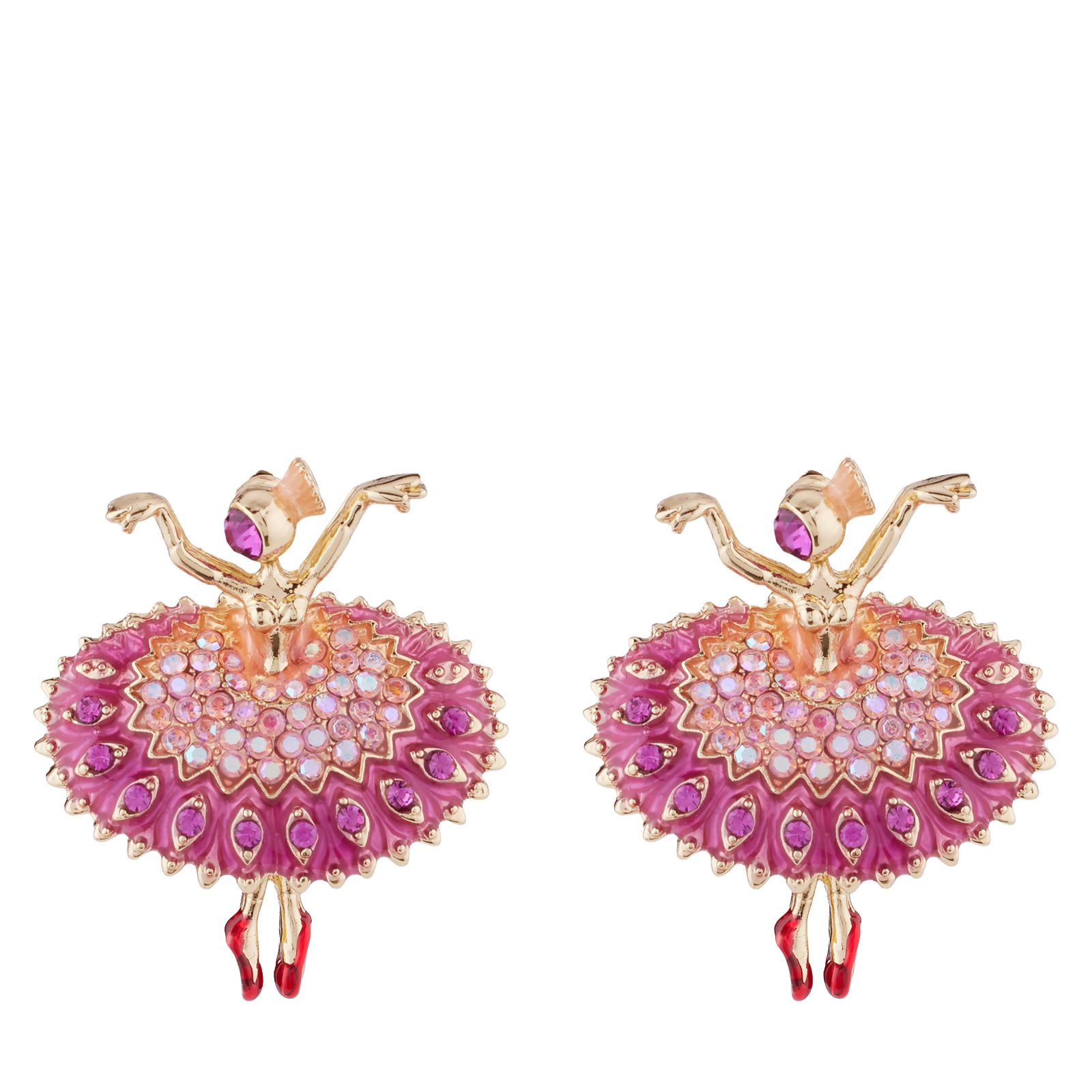Butler & Wilson Ballerina Earrings