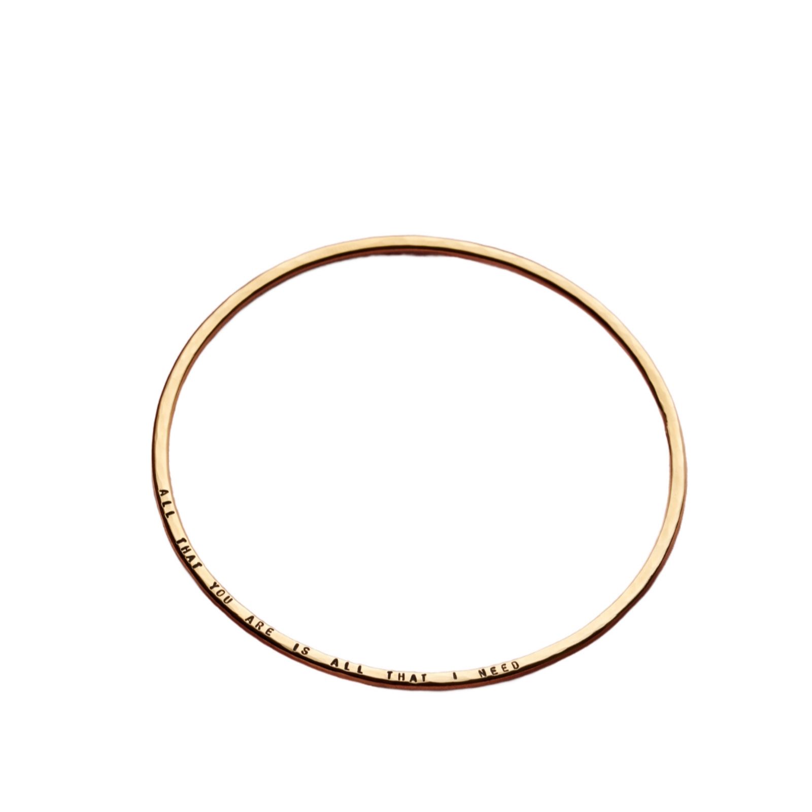 Posh Totty Personalised Message Bangle