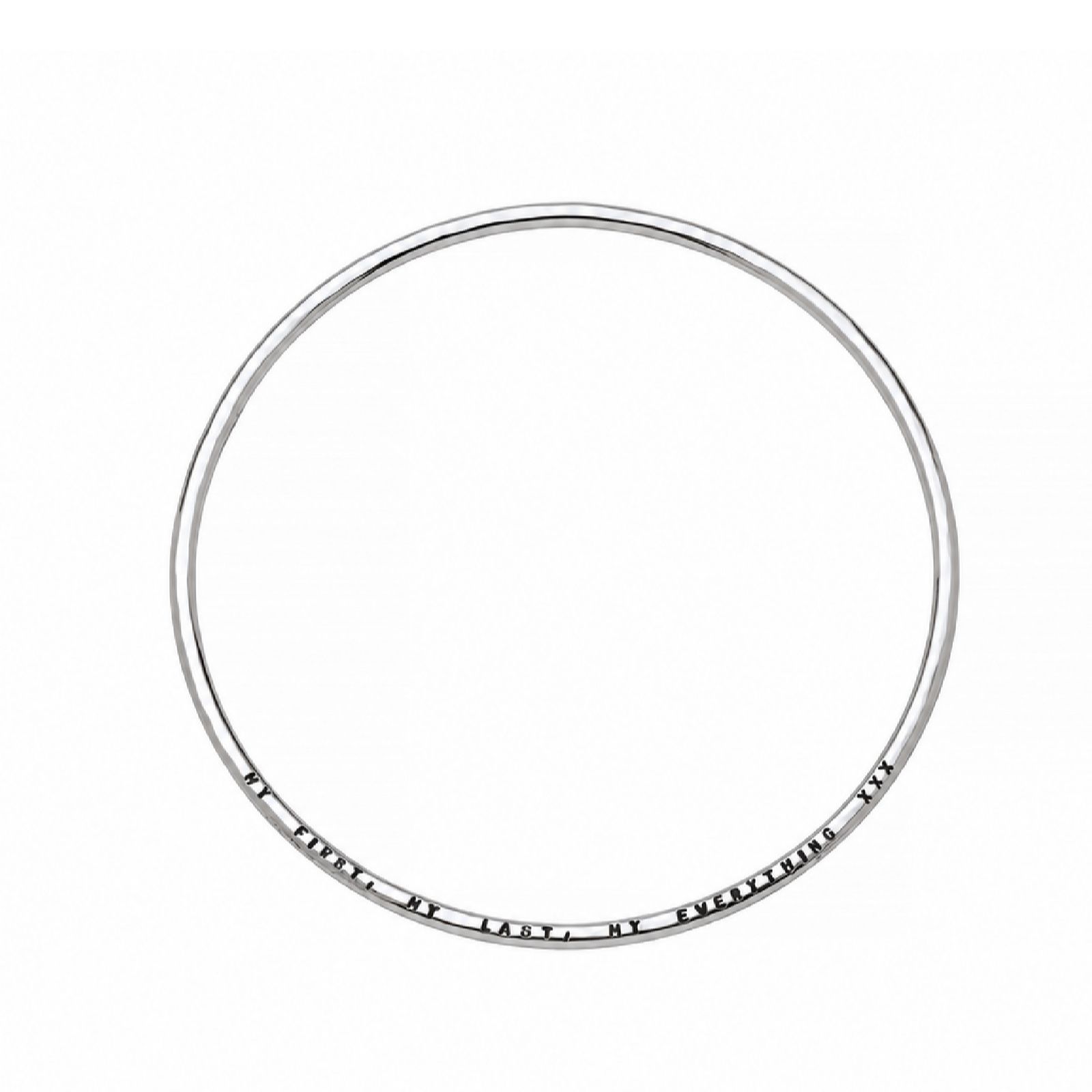Posh Totty Personalised Message Bangle