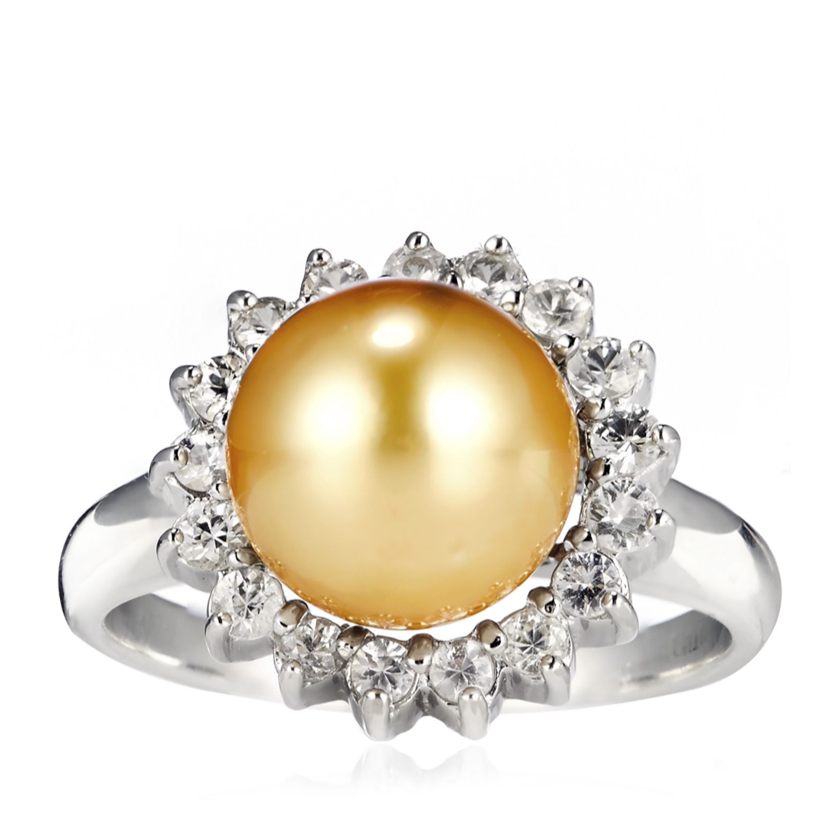 Qvc deals pearl rings