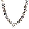 Lara Pearl 10-13mm Ming Baroque Strand 50cm Necklace Sterling Silver, 1 of 3