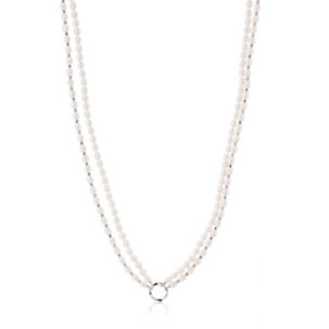 Lara Pearl Cultured Pearl Wardrobe Necklace 91cm Sterling Silver
