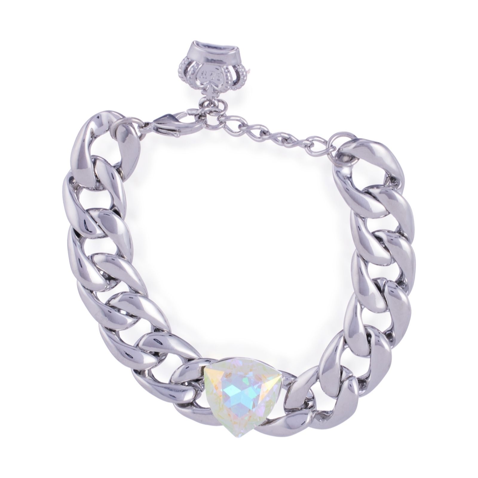 Butler & Wilson Link Crystal Chain Bracelet