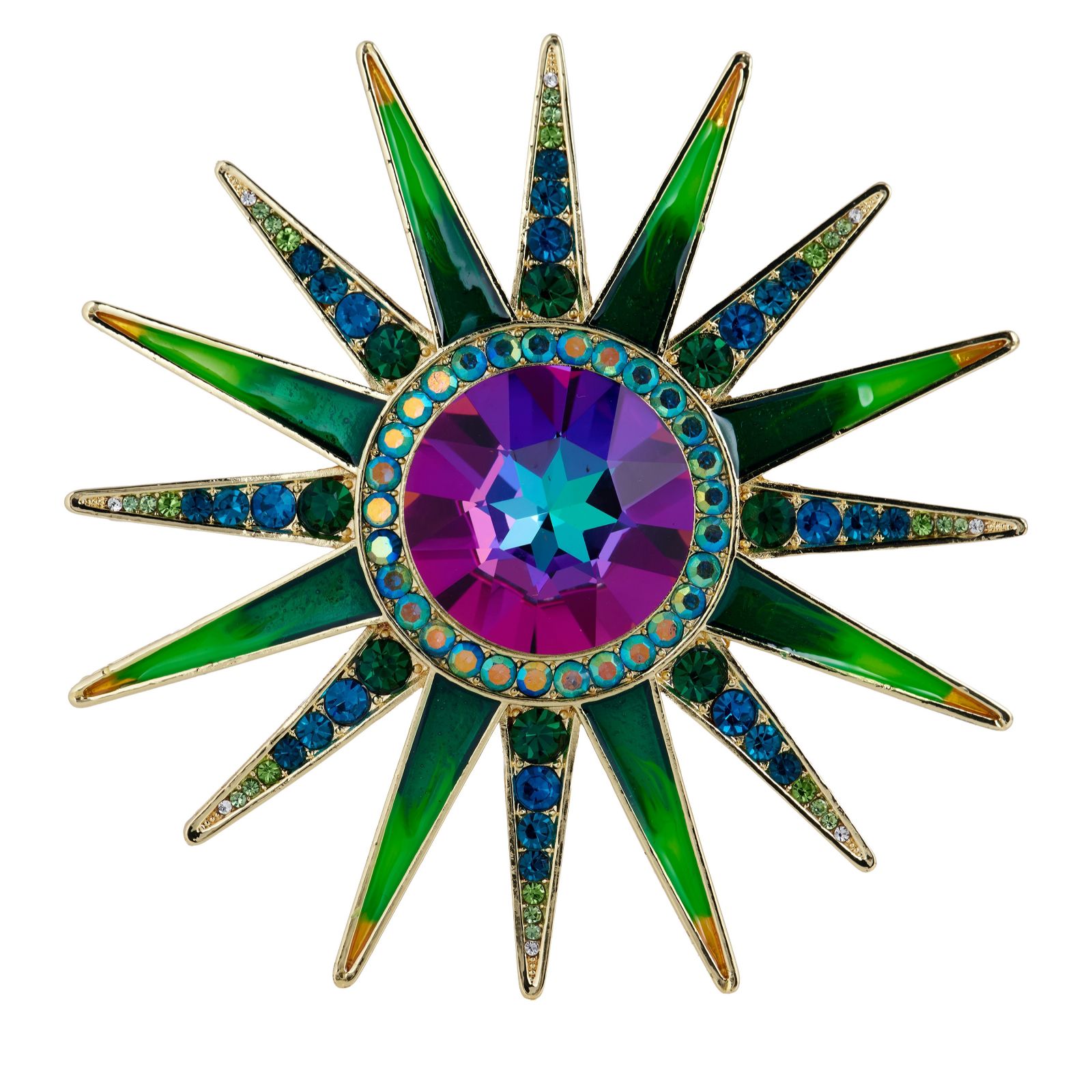 Butler & Wilson North Star Brooch