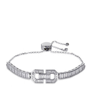Diamonique Vintage Style 4.1ct tw Friendship Bracelet - 345775