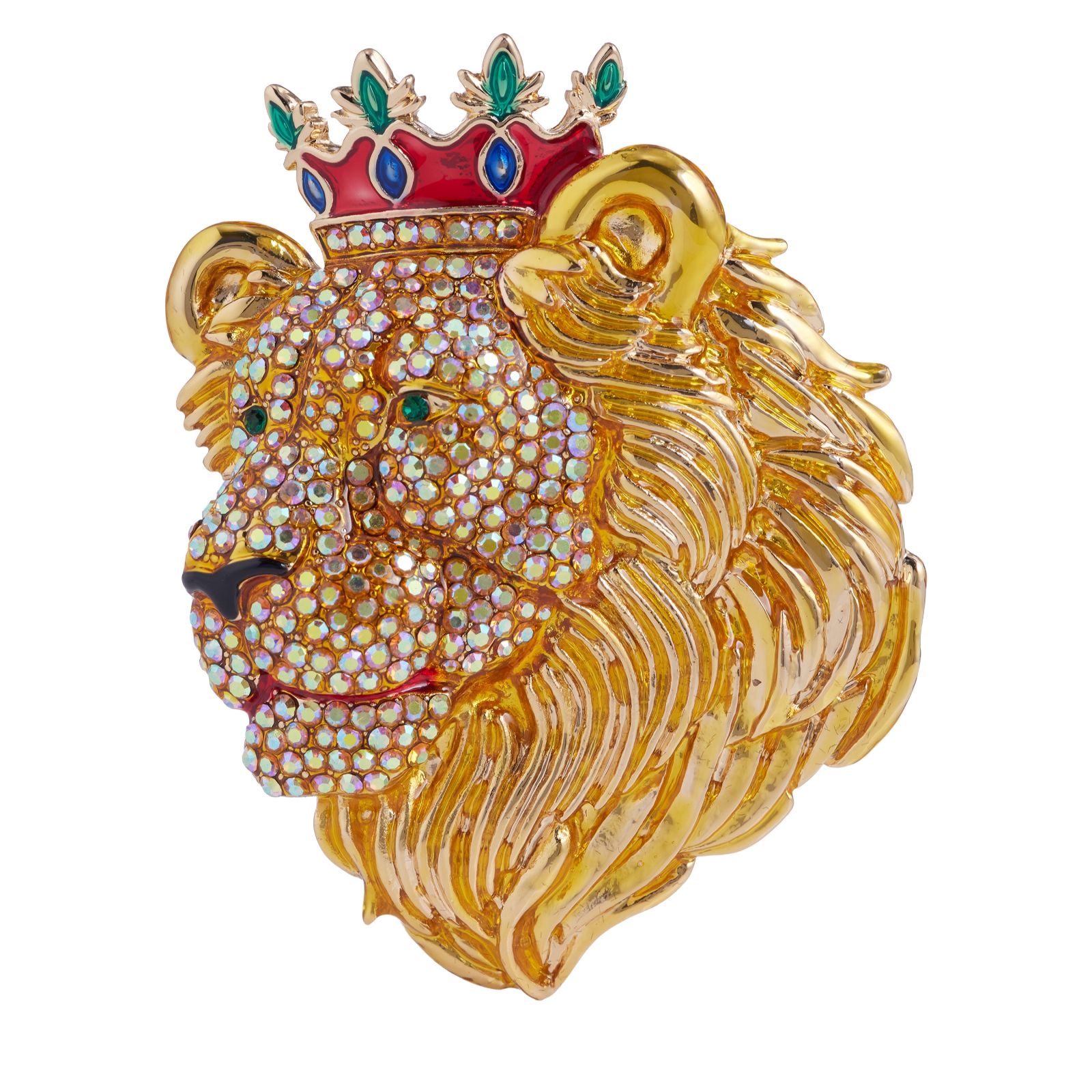 Butler & Wilson Royal Lion Brooch