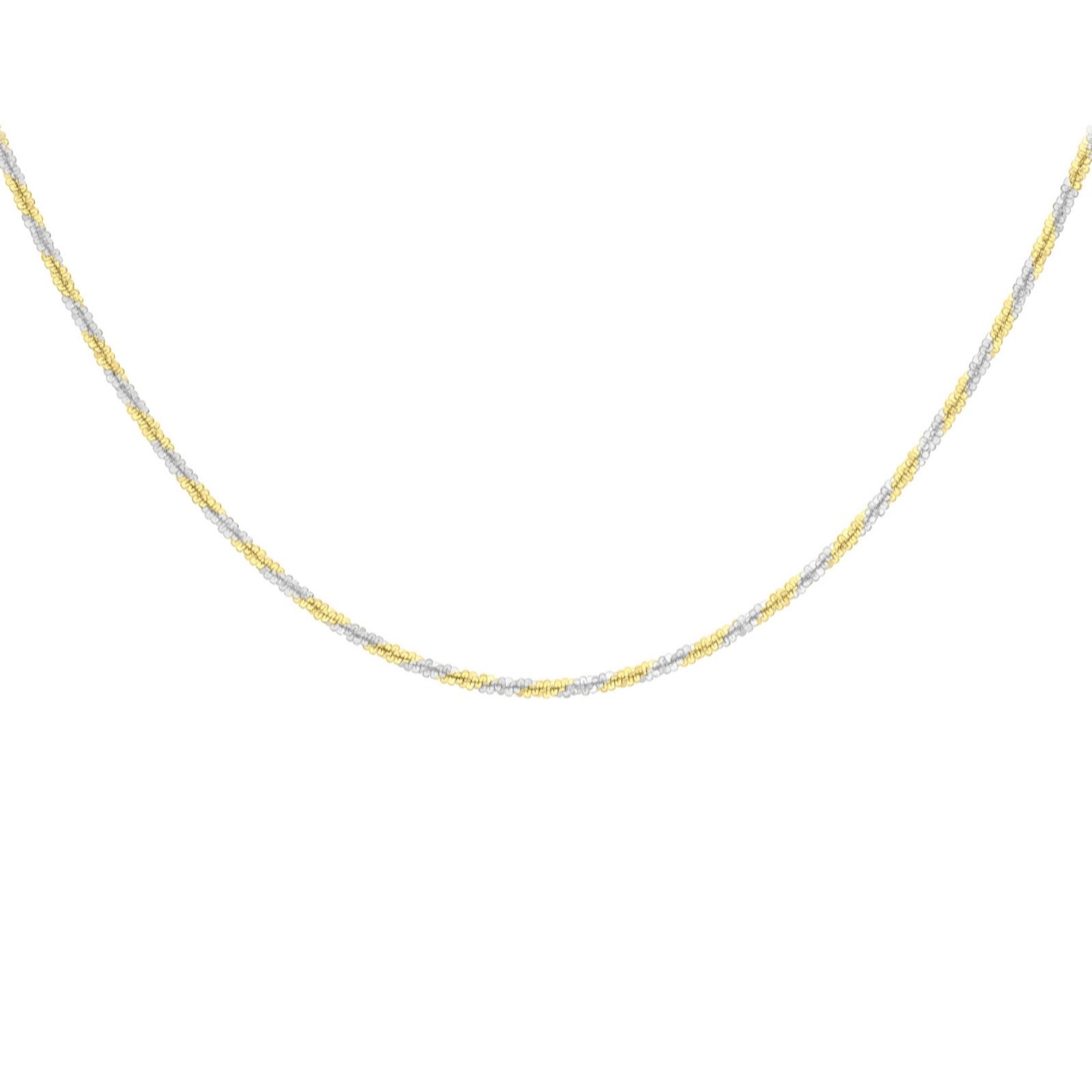 Faith & Brown Italian Crafted Viva Necklace Sterling Silver