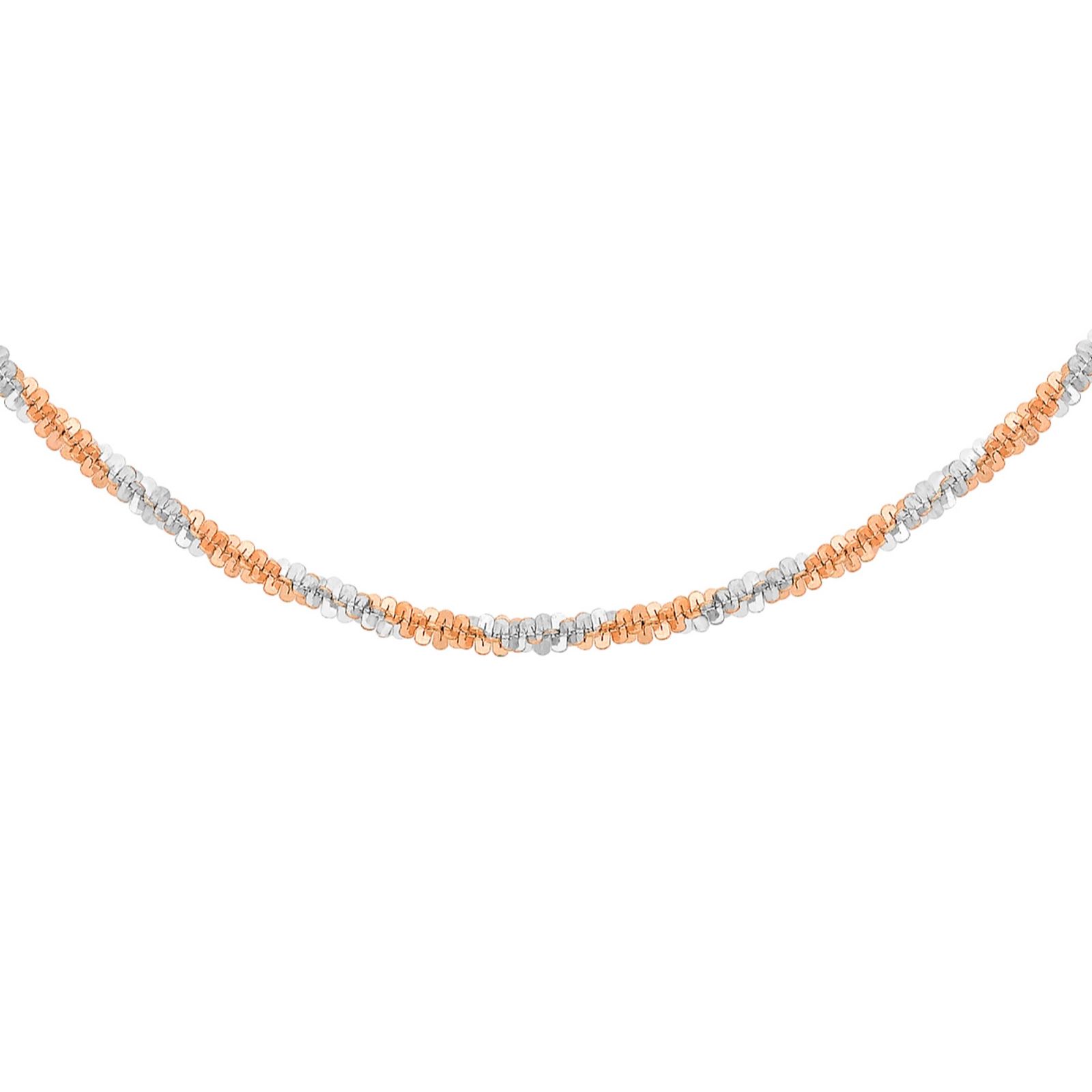 Faith & Brown Italian Crafted Viva Necklace Sterling Silver