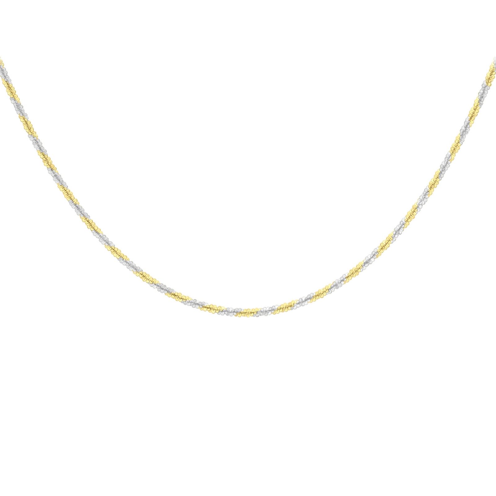 Faith & Brown Italian Crafted Viva Necklace Sterling Silver