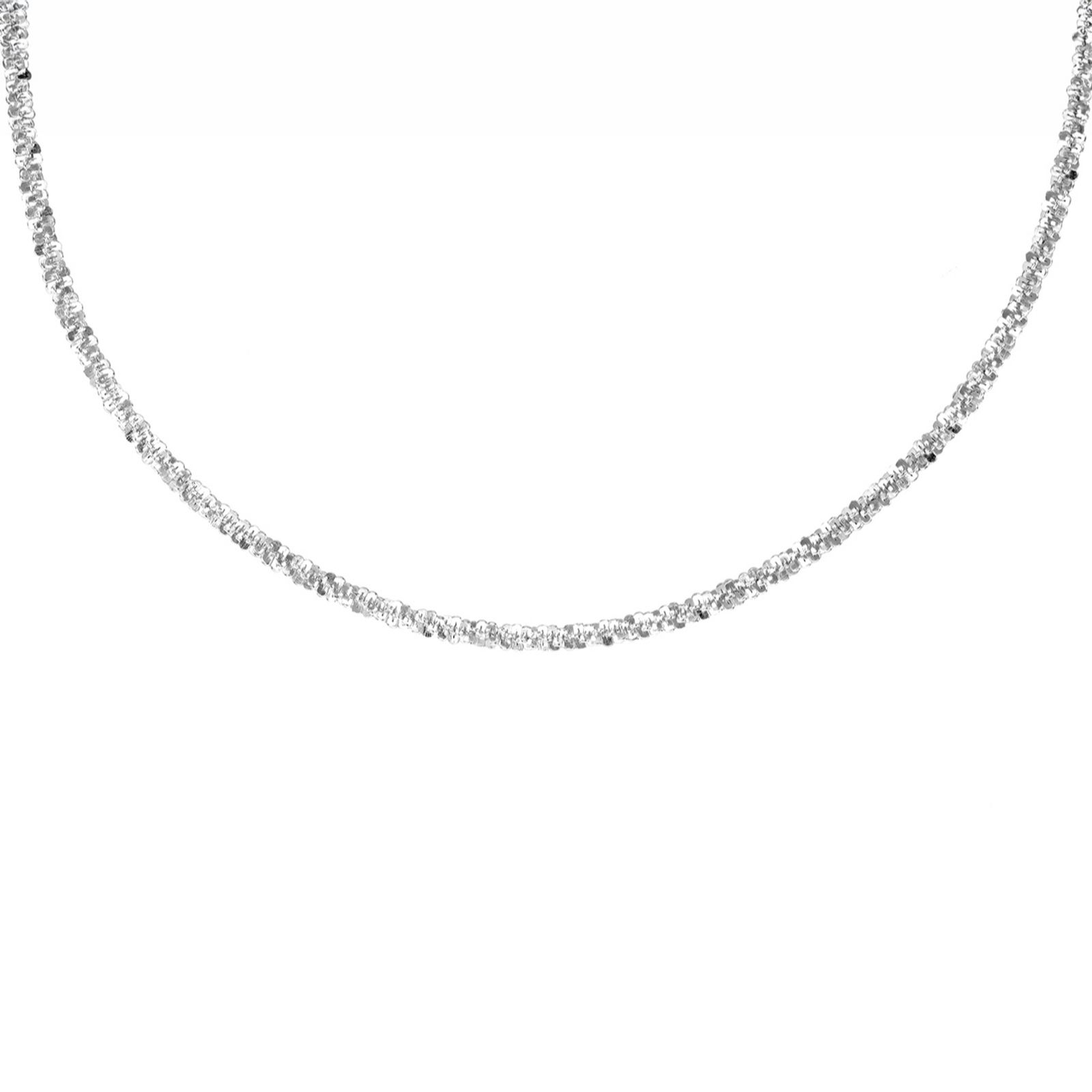 Faith & Brown Italian Crafted Viva Necklace Sterling Silver