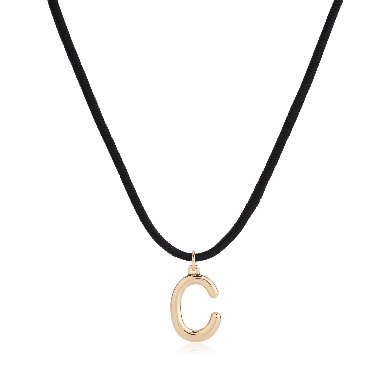 Malika Initial Cord Necklace
