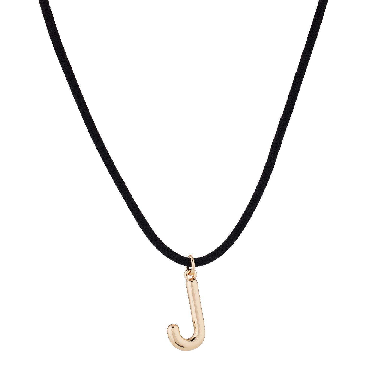 Malika Initial Cord Necklace