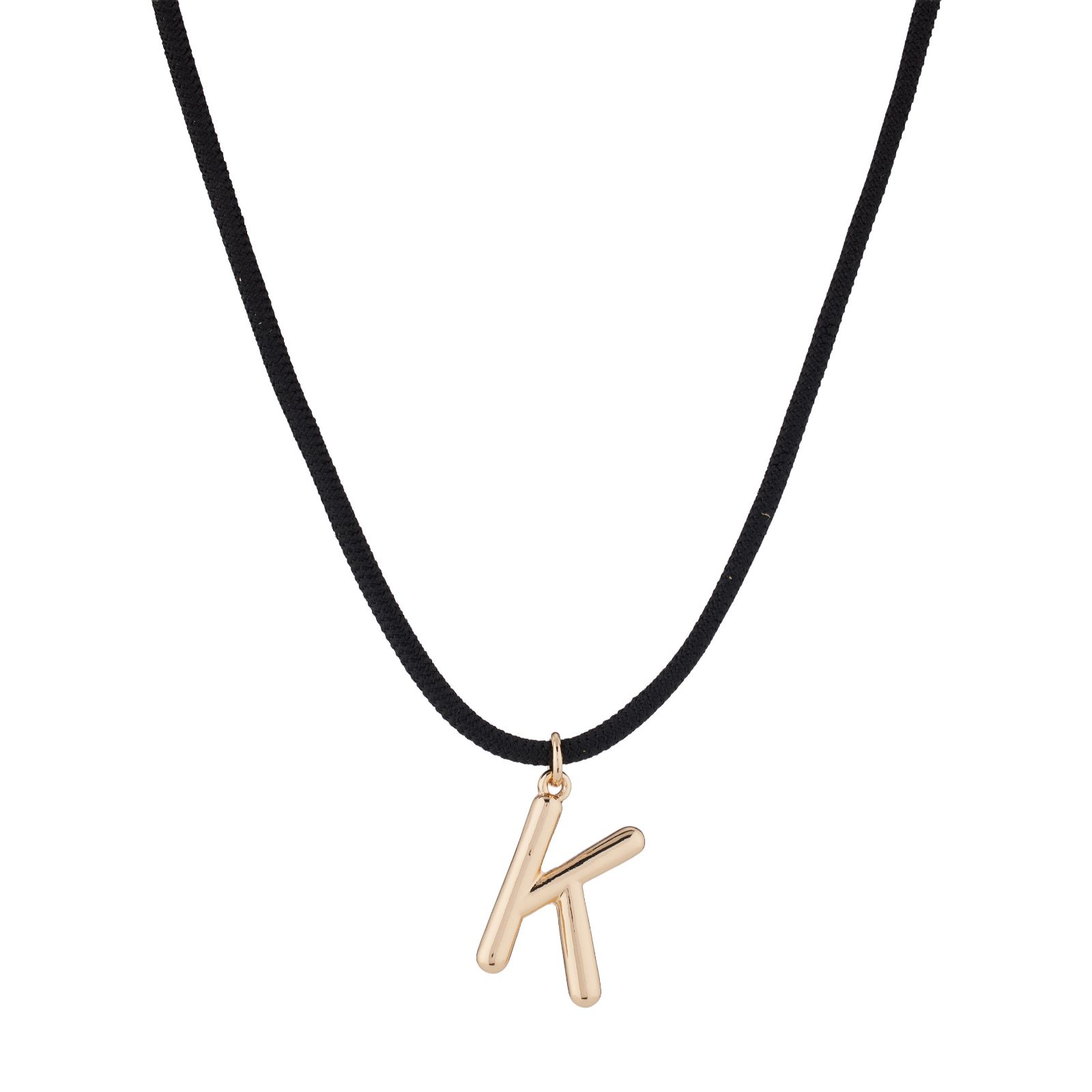 Malika Initial Cord Necklace