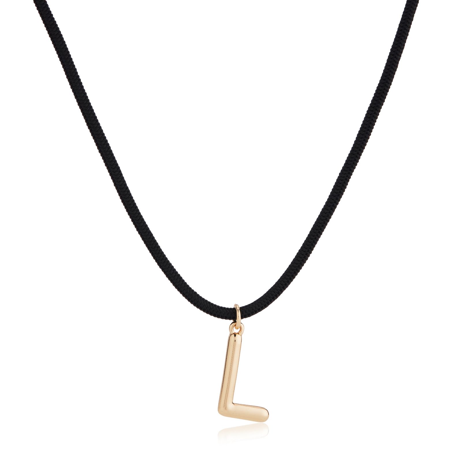 Malika Initial Cord Necklace