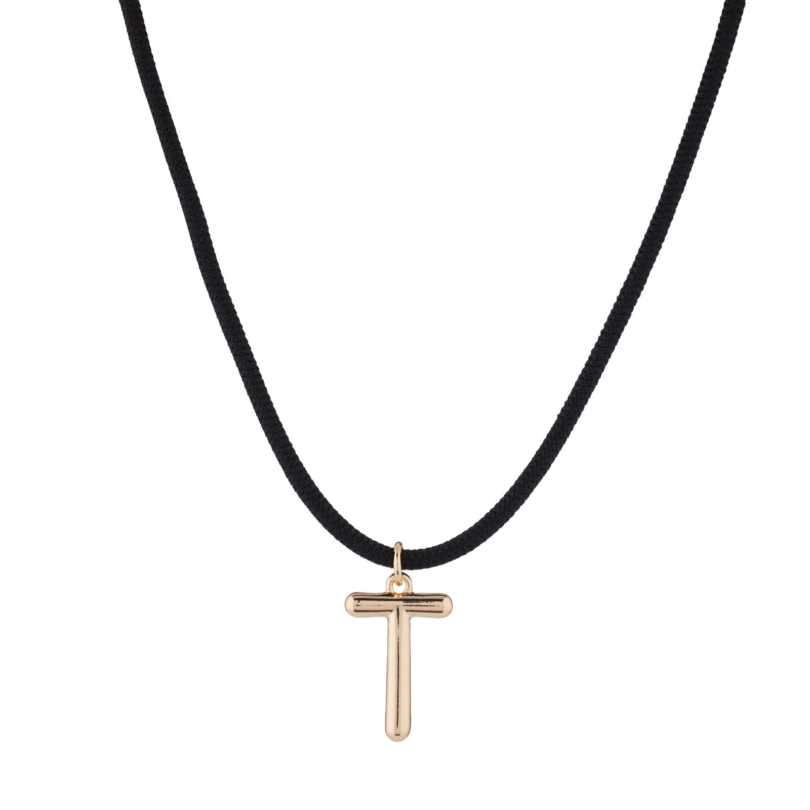 Malika Initial Cord Necklace