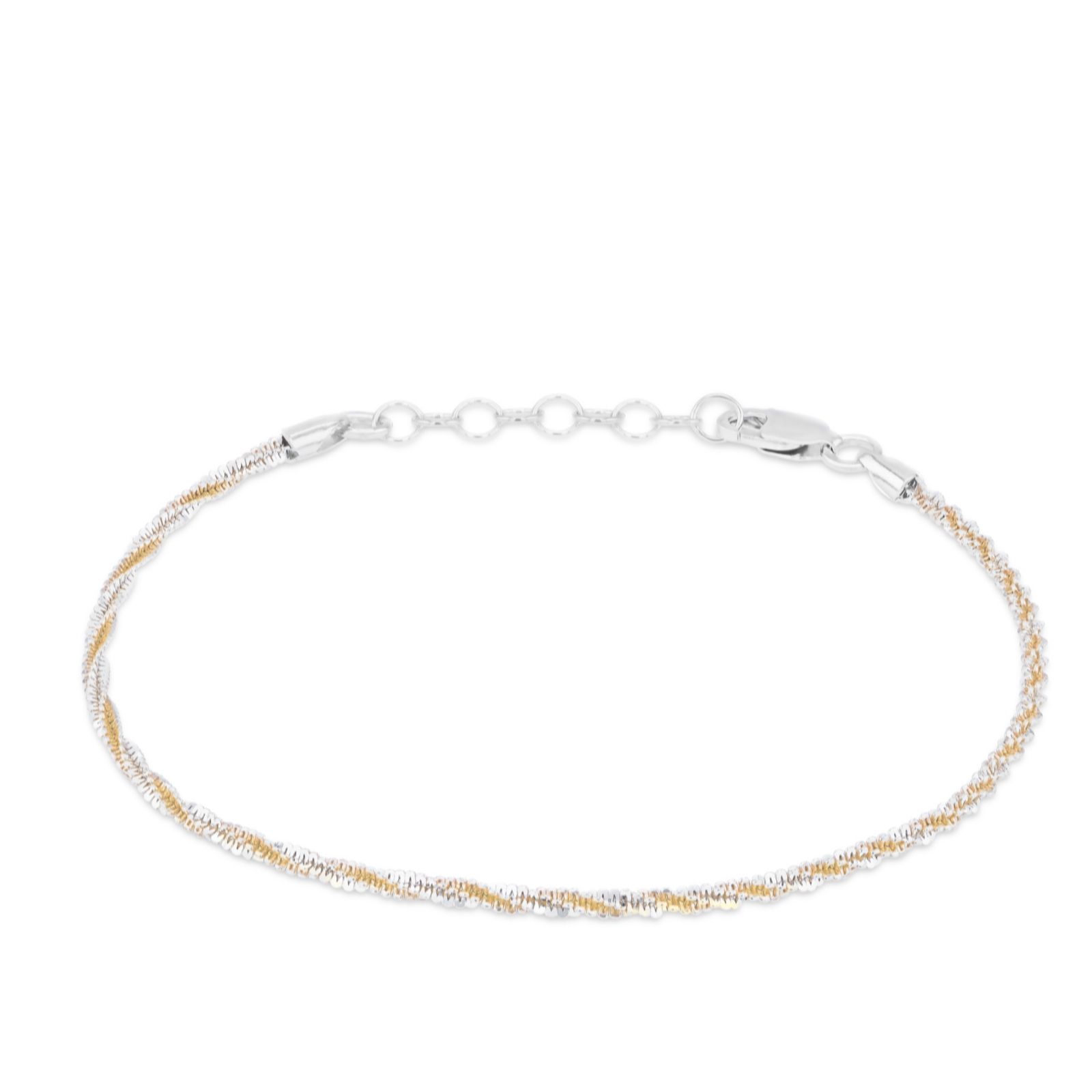 Faith & Brown Italian Crafted Viva Bracelet Sterling Silver