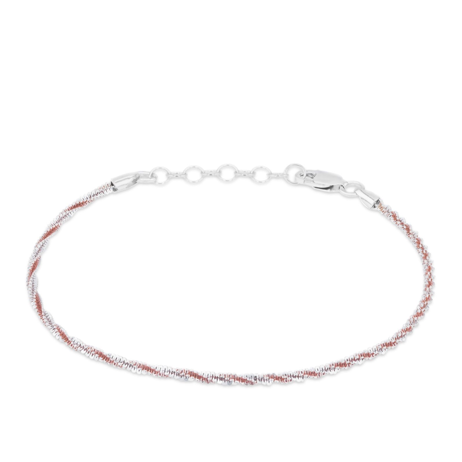 Faith & Brown Italian Crafted Viva Bracelet Sterling Silver