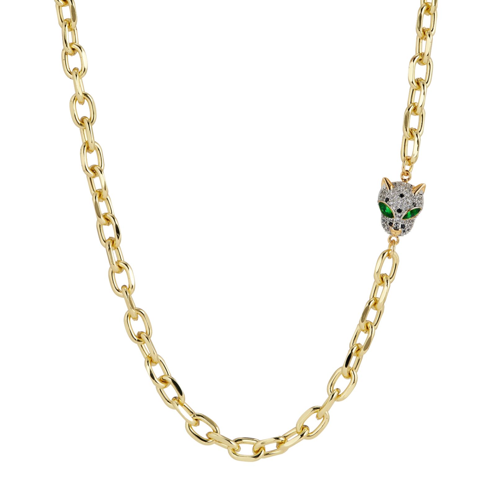 Butler & Wilson Leopard Pendant Necklace