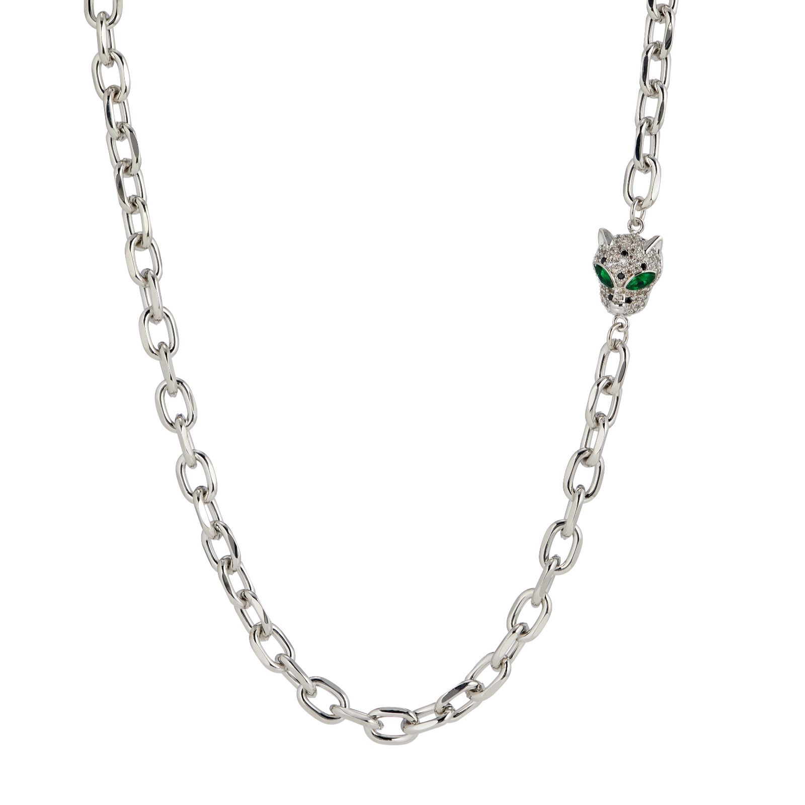 Butler & Wilson Leopard Pendant Necklace