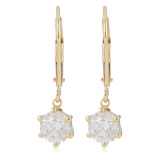 Fire Light 1.5ct Lab Grown Diamond Leverback Earrings 9ct Gold