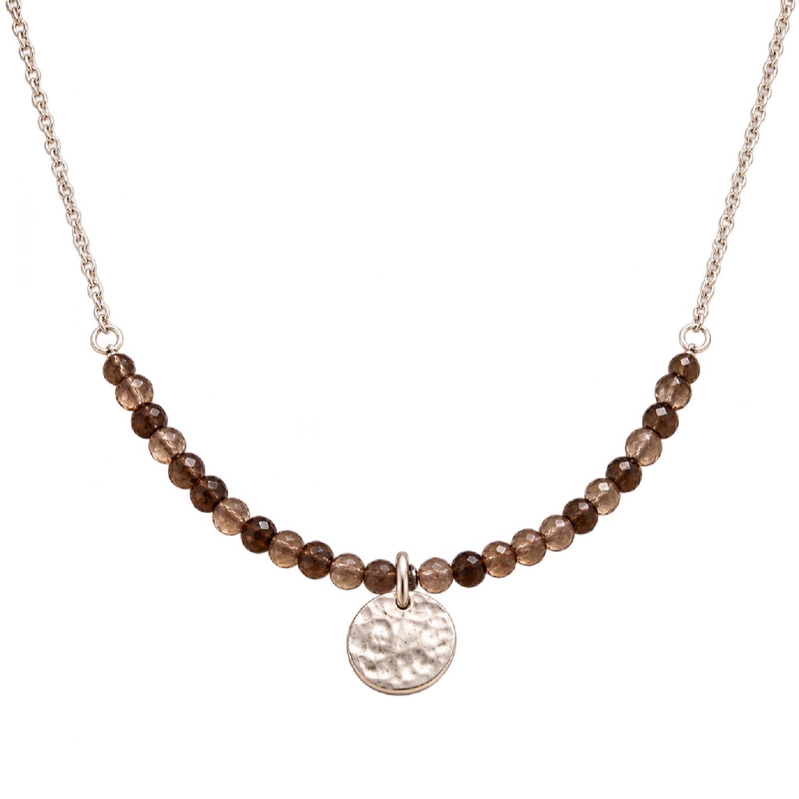 Posh Totty Personalised Semi Precious Beaded Necklace