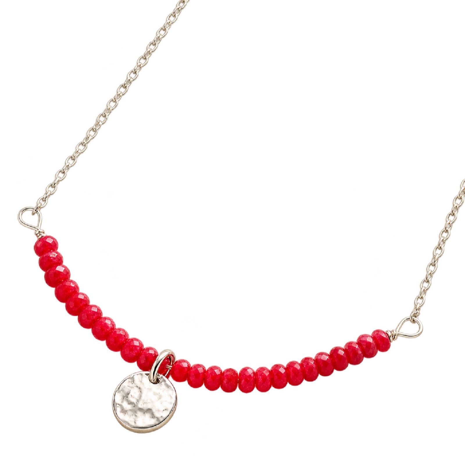 Posh Totty Personalised Semi Precious Beaded Necklace