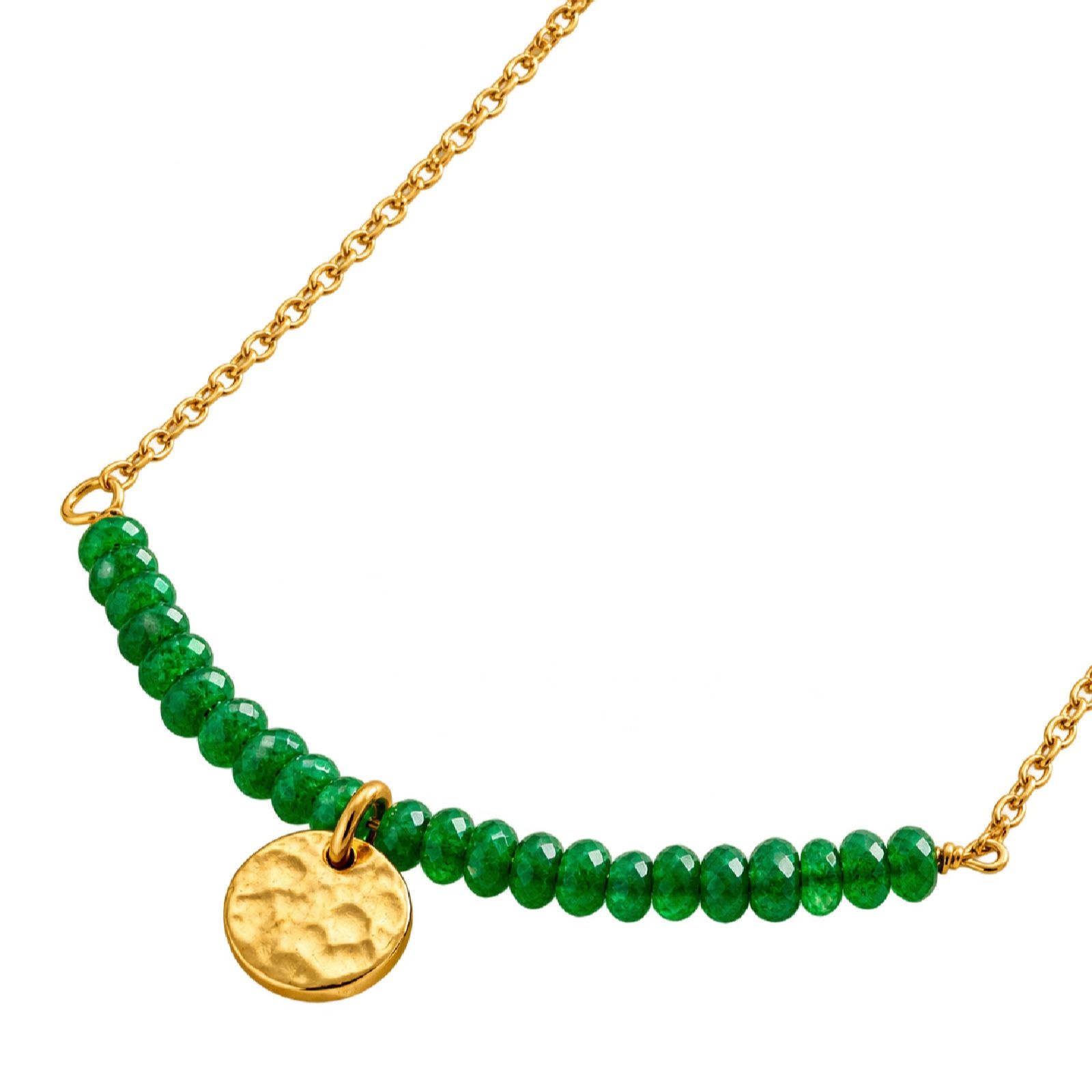 Posh Totty Personalised Semi Precious Beaded Necklace