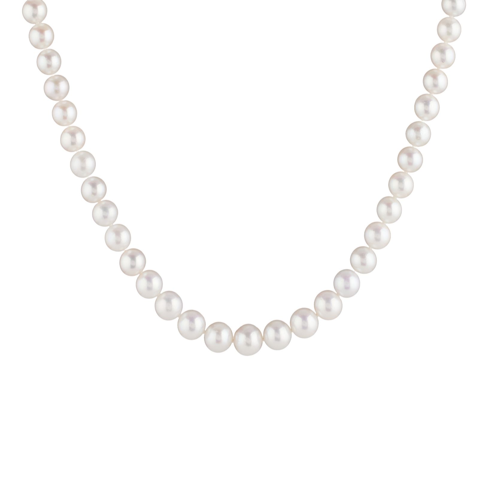 Lara Pearl Ming Pearl Necklace Sterling Silver