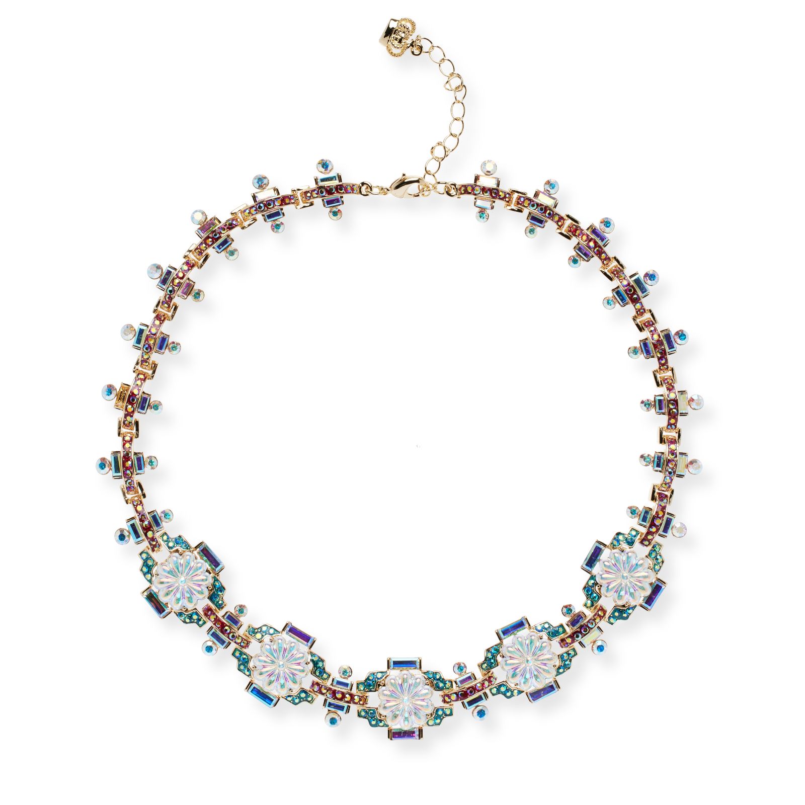 Butler & Wilson Art Deco Flower Necklace