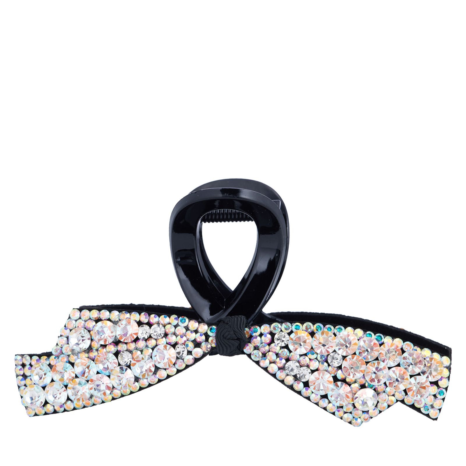 Butler & Wilson Long Crystal Bow Hairclip