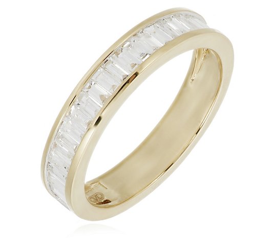 0.50ct Diamond Baguette Channel Eternity Ring 18ct Gold
