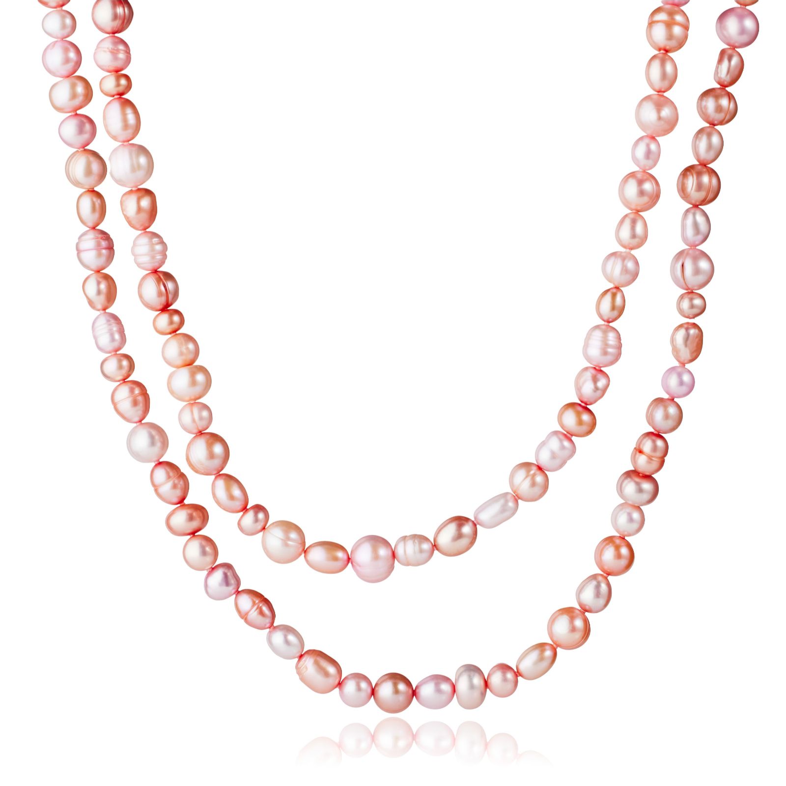 Lara Pearl Mixed Pearl Pourri Endless 165cm Necklace