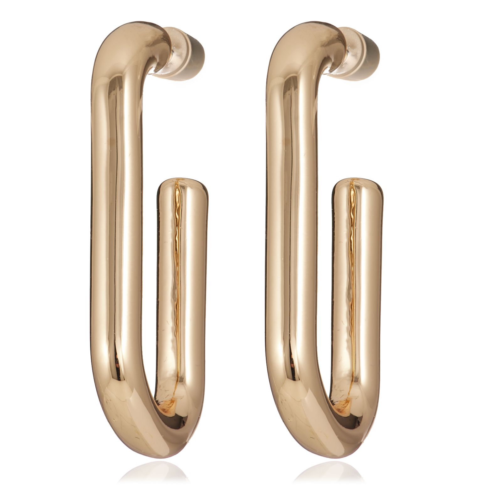 Malika Katys Pick Curved Hoops Earrings