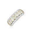 1.50ct Natural Yellow Oval & White Diamond Band Ring 14ct Gold