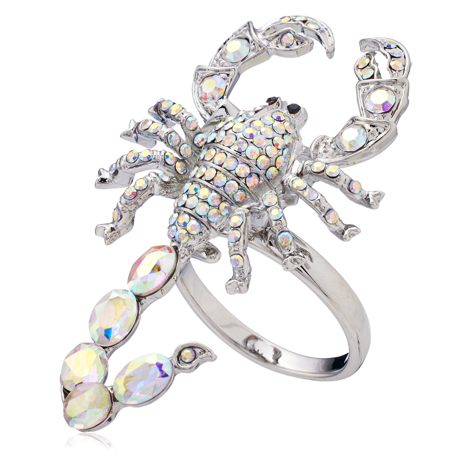 Butler & Wilson Crystal Scorpion Ring